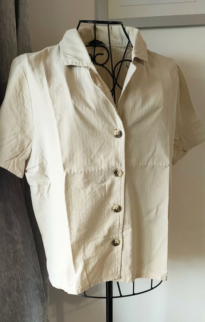 Blouse été chemisier col pyjama