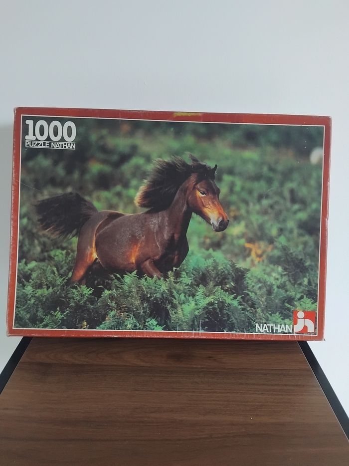 Puzzle 1000 pièces cheval