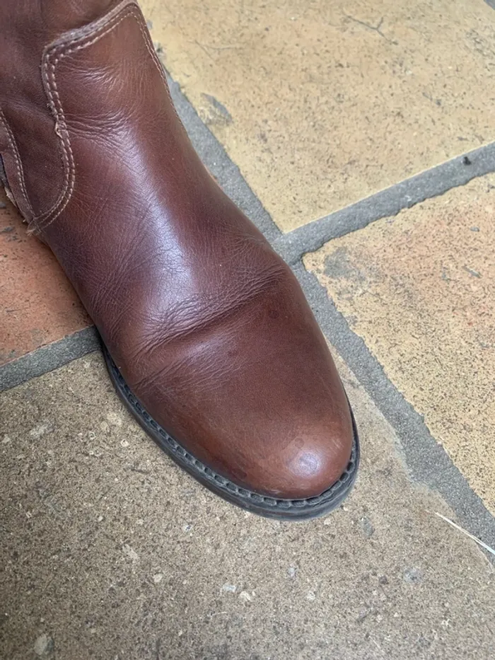 Bottes en cuir - photo numéro 5