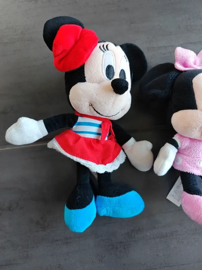 2 peluches Minnie - photo numéro 3