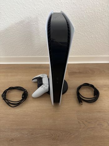 Console de jeu Sony PS5 Digital Edition - Blanche avec emballage d'origine incluant la manette
