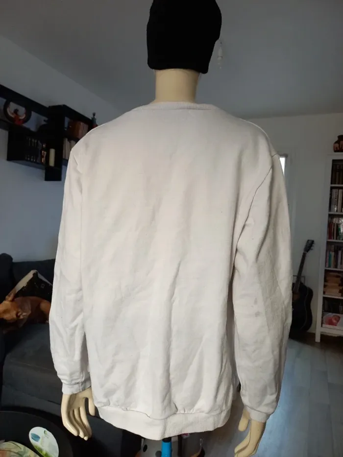Pull blanc femme L - photo numéro 14