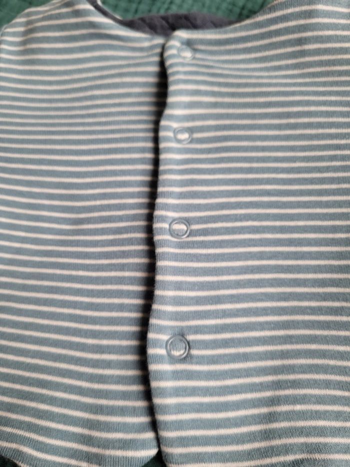 Brassière/veste réversible mi-saison 3 mois - photo numéro 4