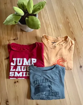 Lot 3 t-shirt 4 ans garçon