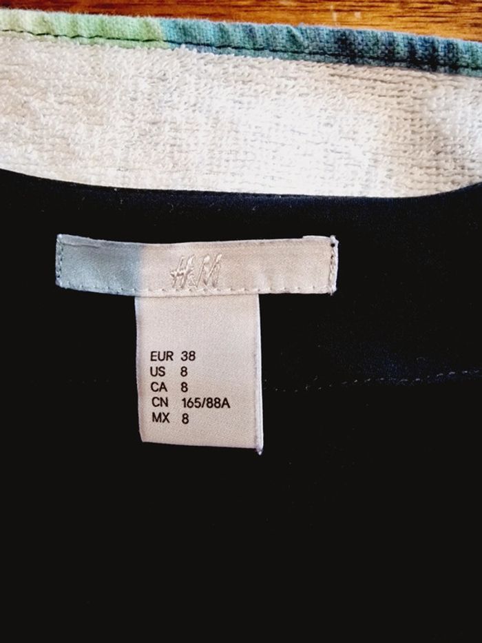 Debardeur noir femme - taille 38 - H&M - photo numéro 4