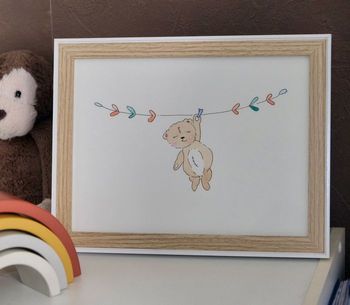 Cadre décoration enfant nounours