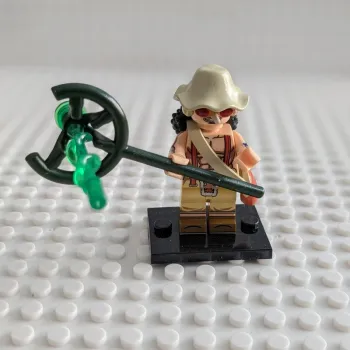 Figurine One Piece : Usopp avec son Kabuto, style lego