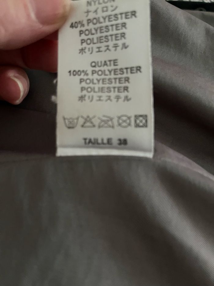 Manteau doudoune noir - photo numéro 7