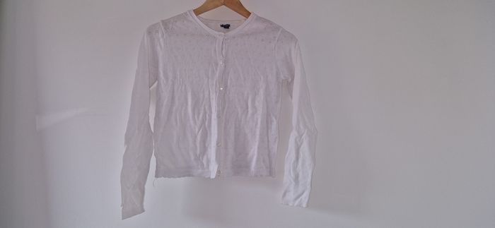 Gilet blanc kiabi taille 10ans