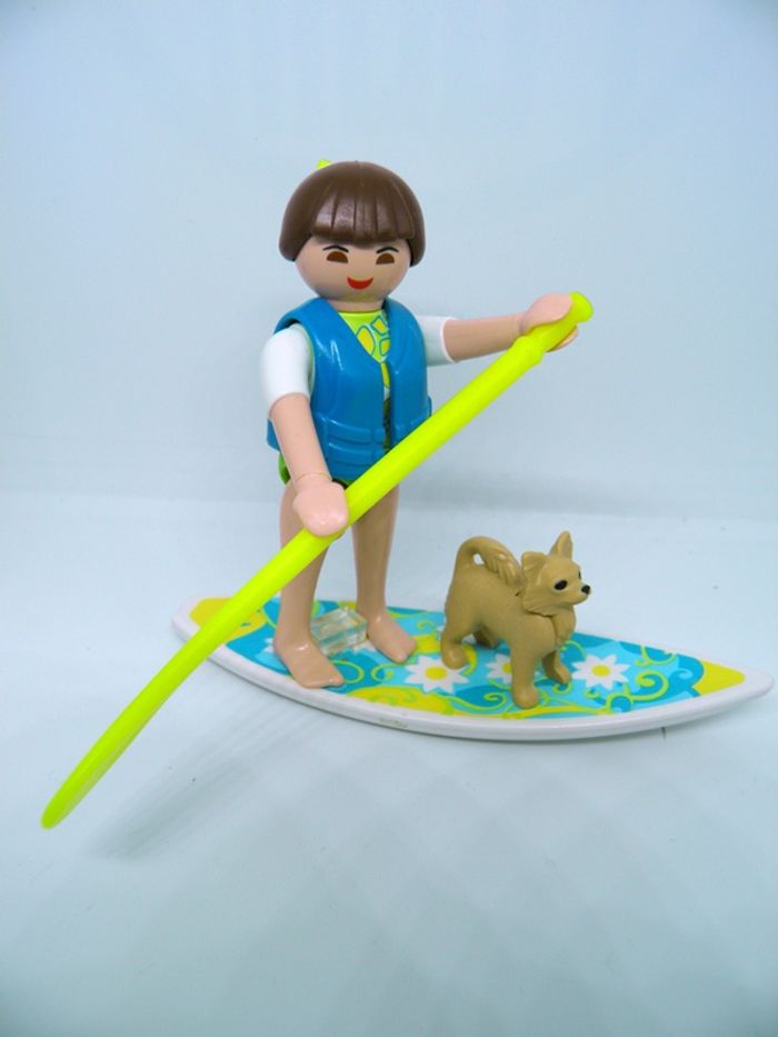 Playmobil 9354 Sportive avec Paddle complet + boîte - photo numéro 2