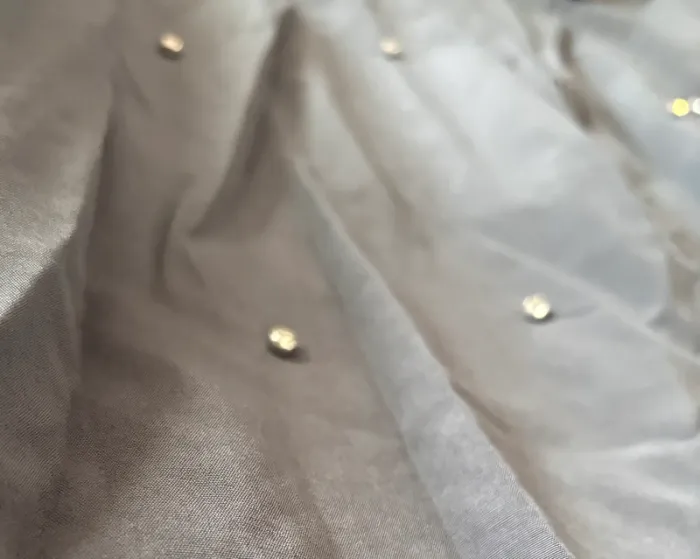 Chemise grise à perle - photo numéro 3