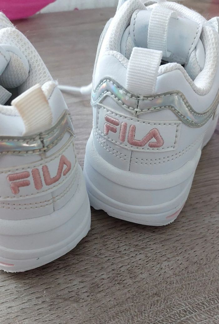 Baskets fille Fila 23,5 - photo numéro 3