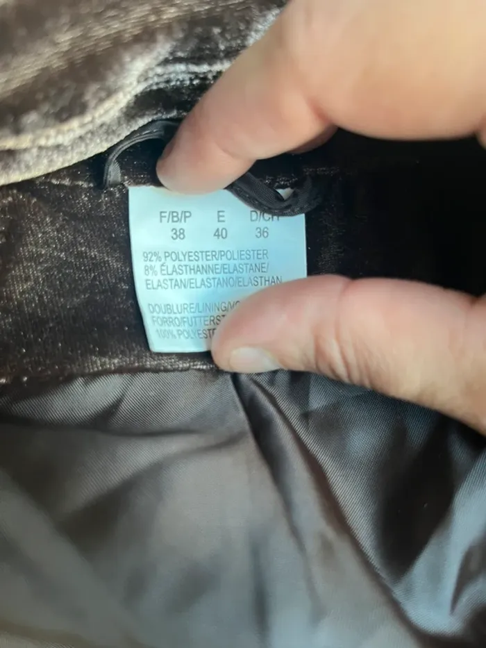 Jolie veste tout douce reflet brillant femme taille 38/40 - photo numéro 6