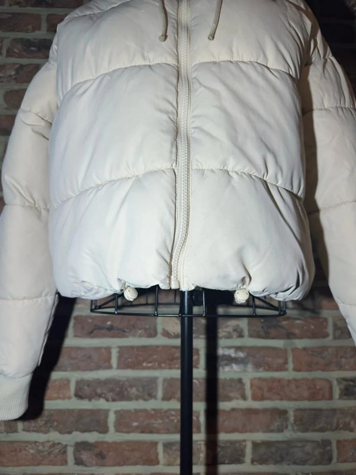 Veste doudoune beige Monki Taille S /36 - photo numéro 4
