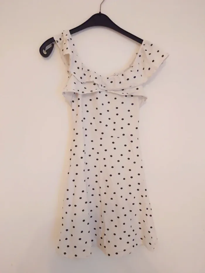 🖤 Robe à pois 12 ans – Élégante & tendance ! 🤍 - photo numéro 5