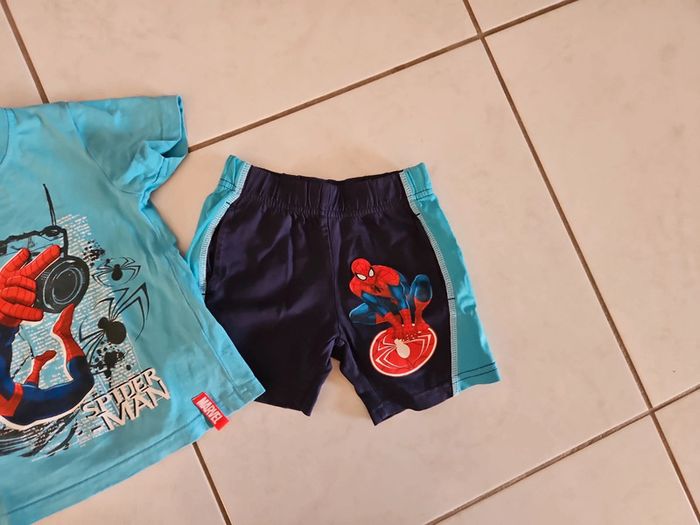 Ensemble de plage garçon spiderman 3 ans u39 - photo numéro 4