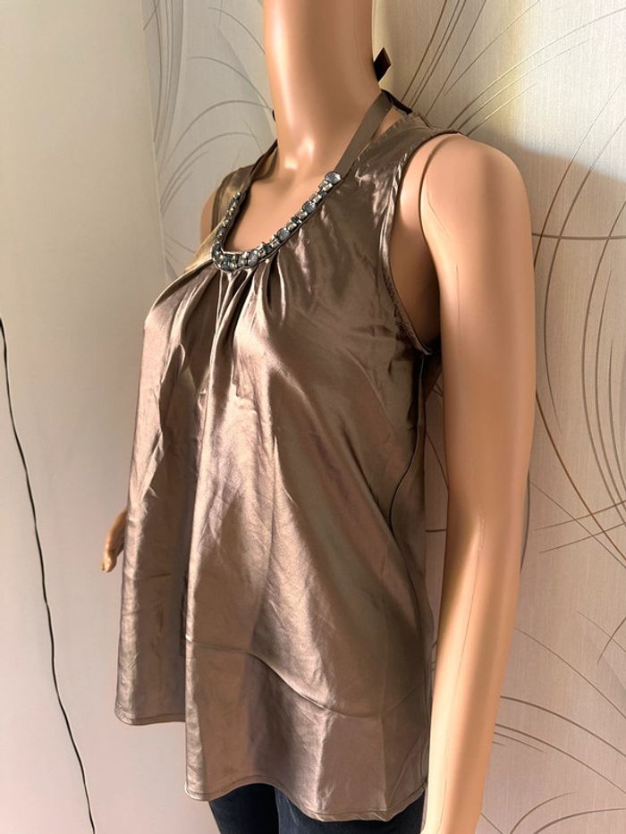 Haut en satin - photo numéro 2