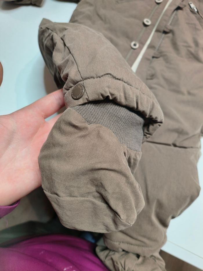 Combinaison hiver marron 6 mois vertbaudet - photo numéro 4