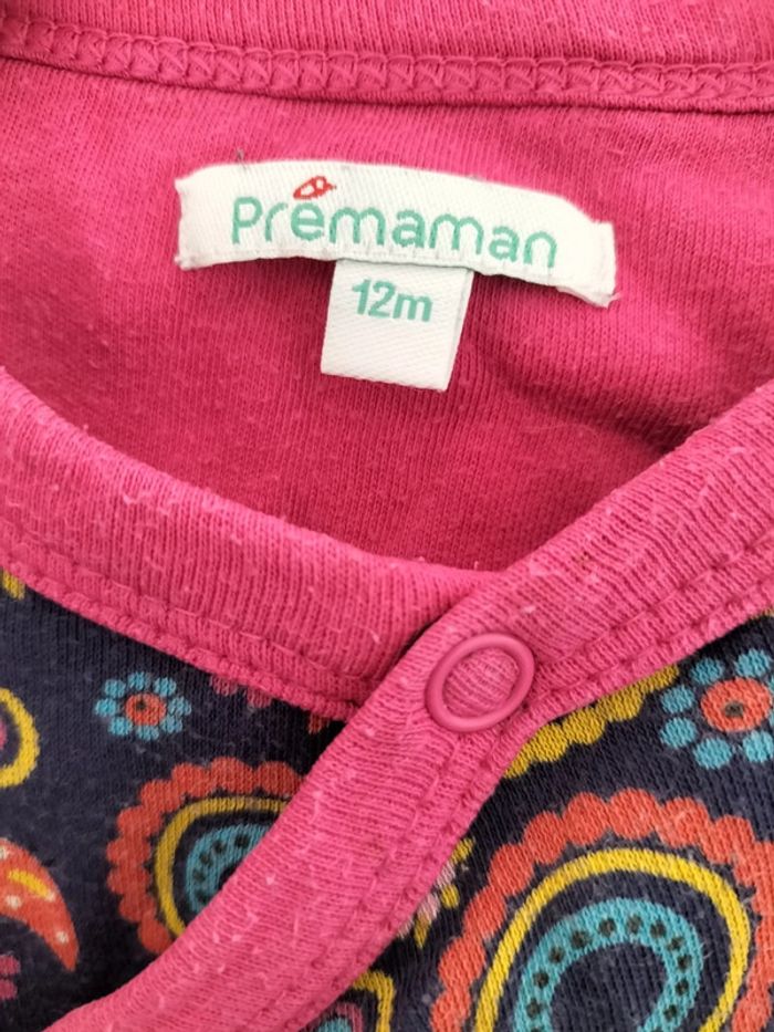 Pyjamas multicolore léger 12 mois - photo numéro 3