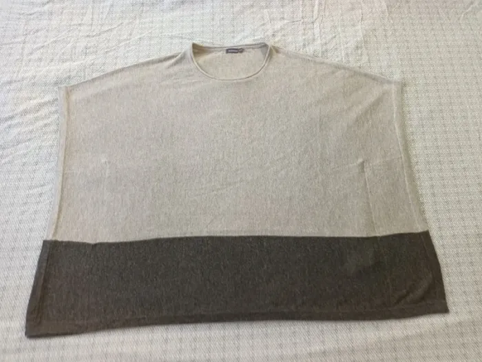Poncho léger et brillant