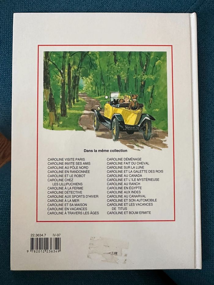 Livre rare Caroline et Boum ermite ours TBE Pierre Probst Hachette Jeunesse - photo numéro 2