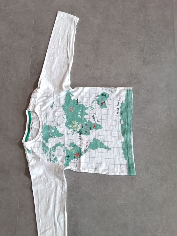Tee-shirt manches longues 5 ans Kidkanai, Très bon état