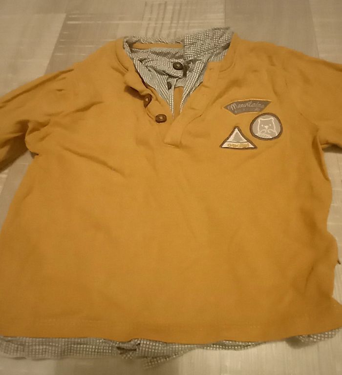 Lot tee shirt manches longues 18 mois - photo numéro 6