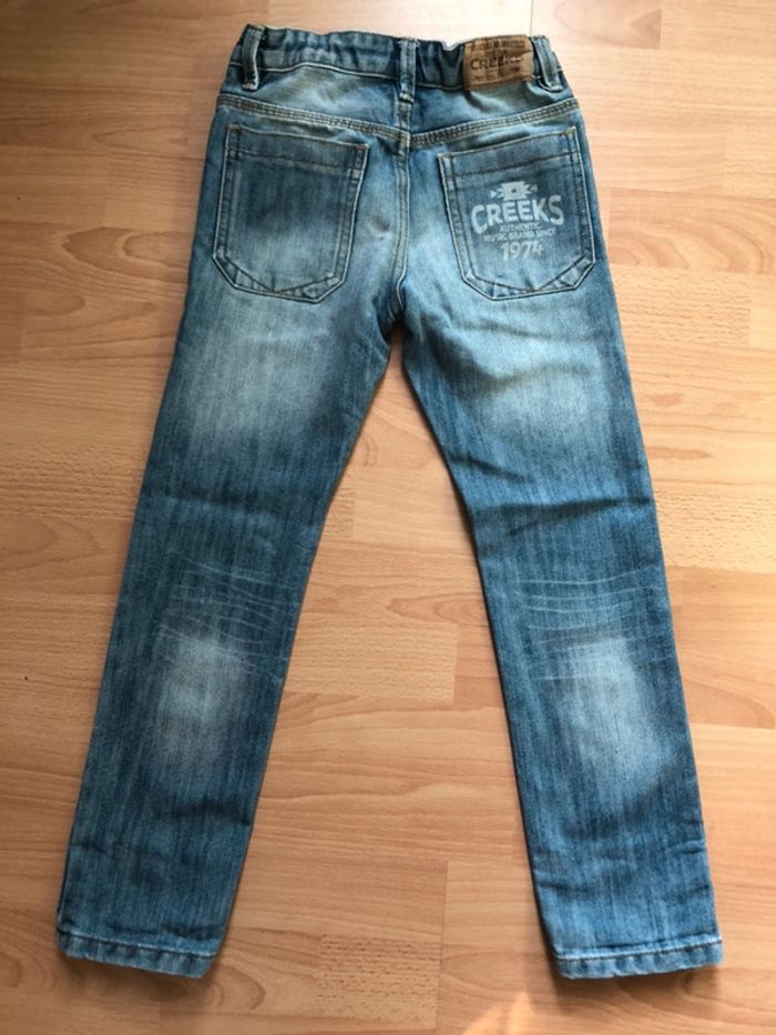 Beau jean bleu Creeks T. 8 ans garçon TBE - photo numéro 2