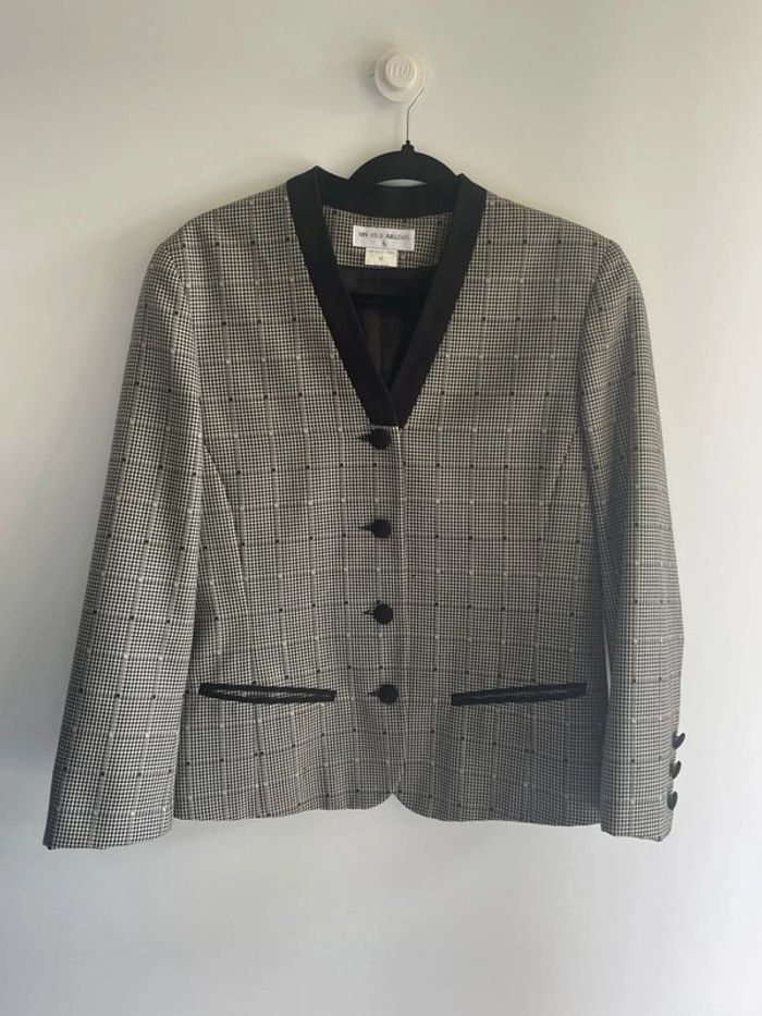 blazer Blazer pied-de-poule vintage T.40
