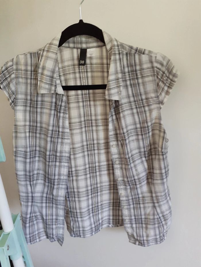 Petite chemise à carreaux H&M