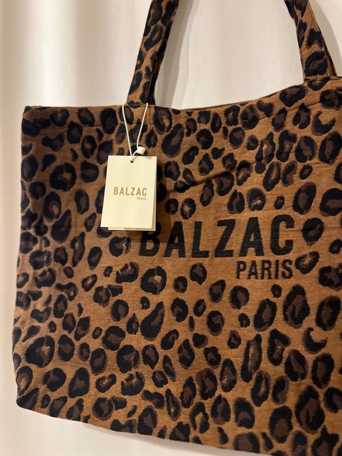 Cabas balzac Paris léopard - photo numéro 3