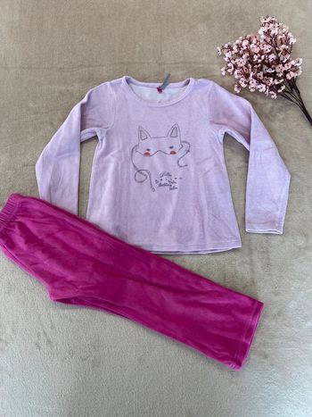 Pyjama velours fille 5 ans