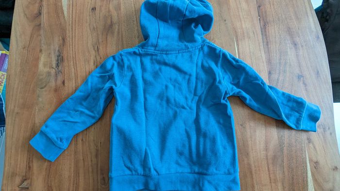 Sweat à capuche bleu Vertbaudet 6 ans - photo numéro 2