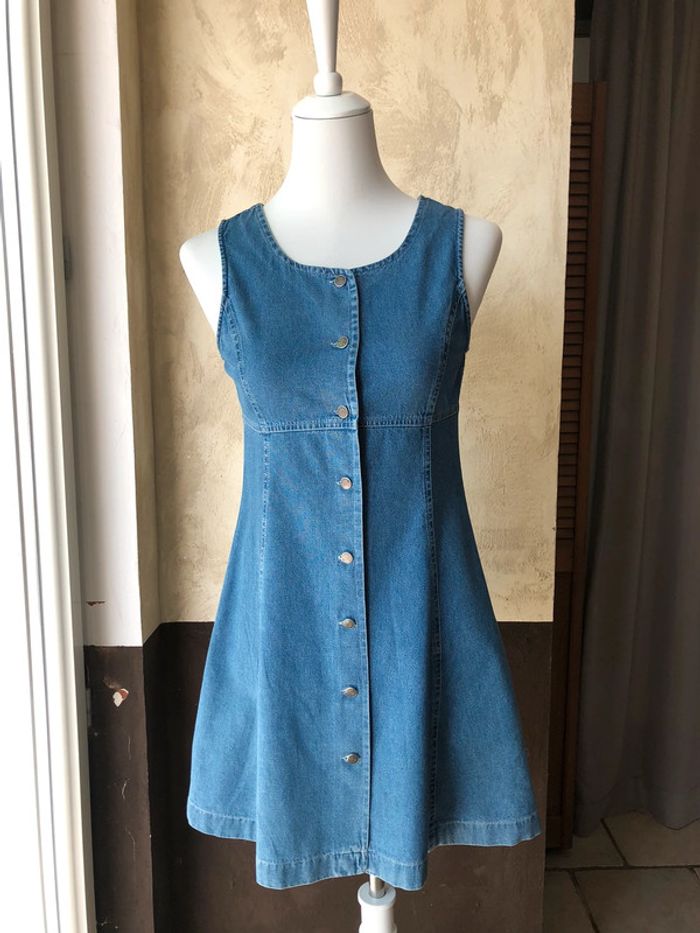 Robe en jean vintage 14ans