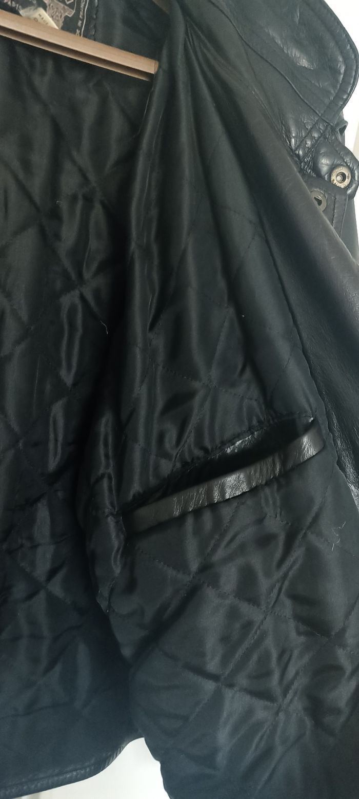 Veste noire pellessimo - photo numéro 4