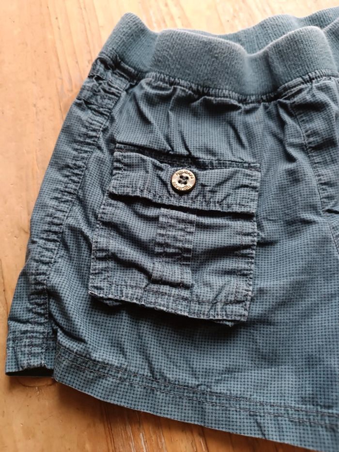 Short bleu unisexe 4 ans - photo numéro 3