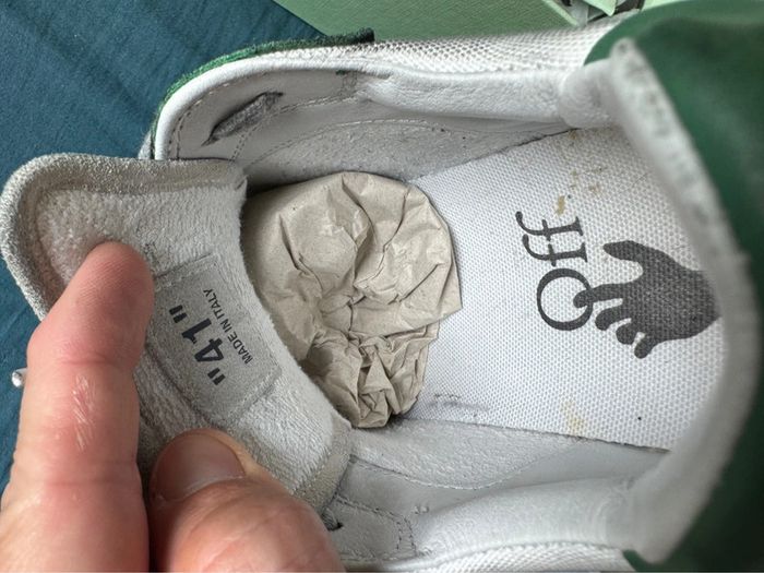 Off-White Out of Office OOO – White Green – Taille 41 – Avec boîte - photo numéro 7