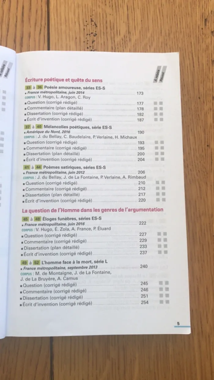 annales Français de 1ère - photo numéro 5