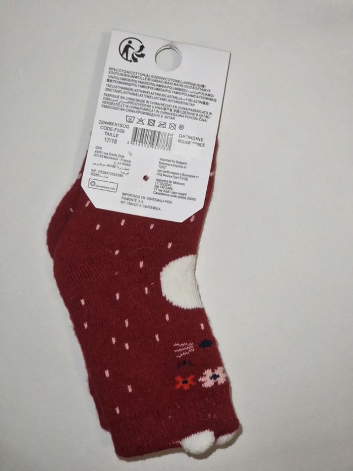 Chaussette pour fille taille 17/18 - photo numéro 2