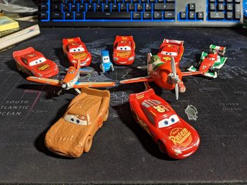10 Véhicules - Disney: Cars - Mattel