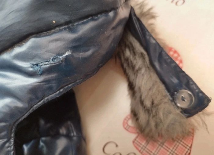 Blouson bleu foncé - photo numéro 4