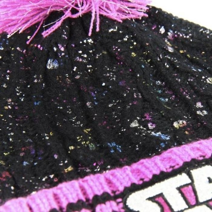 STAR WARS - Bonnet Pompon Black & Pink taille unique - photo numéro 4
