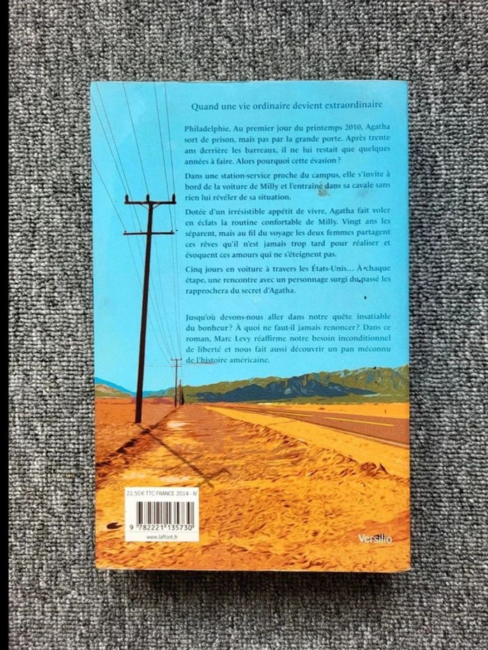 Livre Marc Levy – Une autre idée du bonheur – Roman broché – Édition Robert Laffont - photo numéro 7