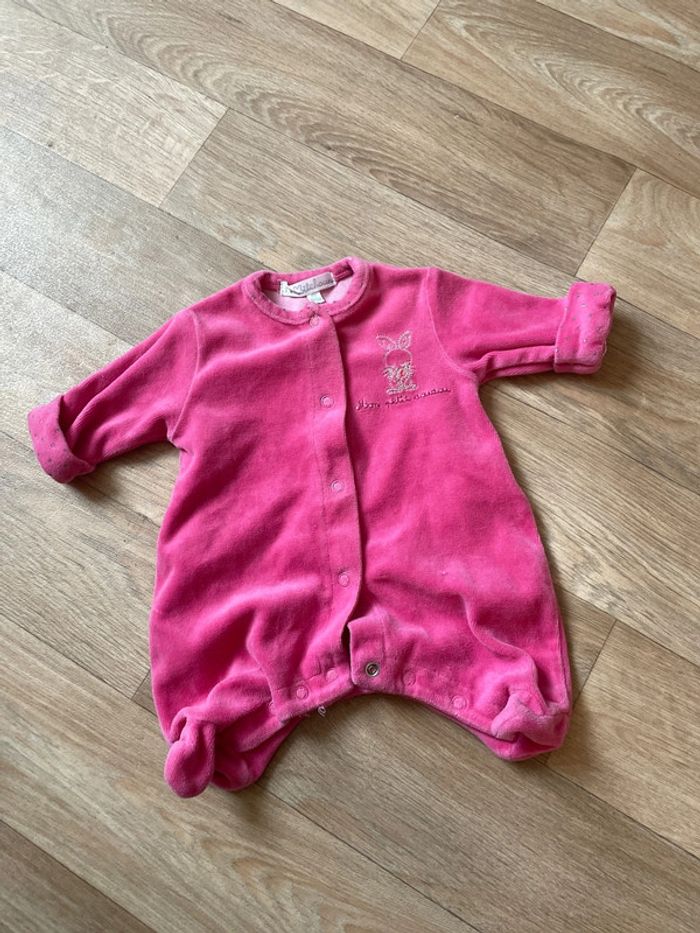 Pyjama bébé rose - photo numéro 2