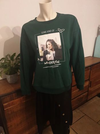 Pull vert taille S