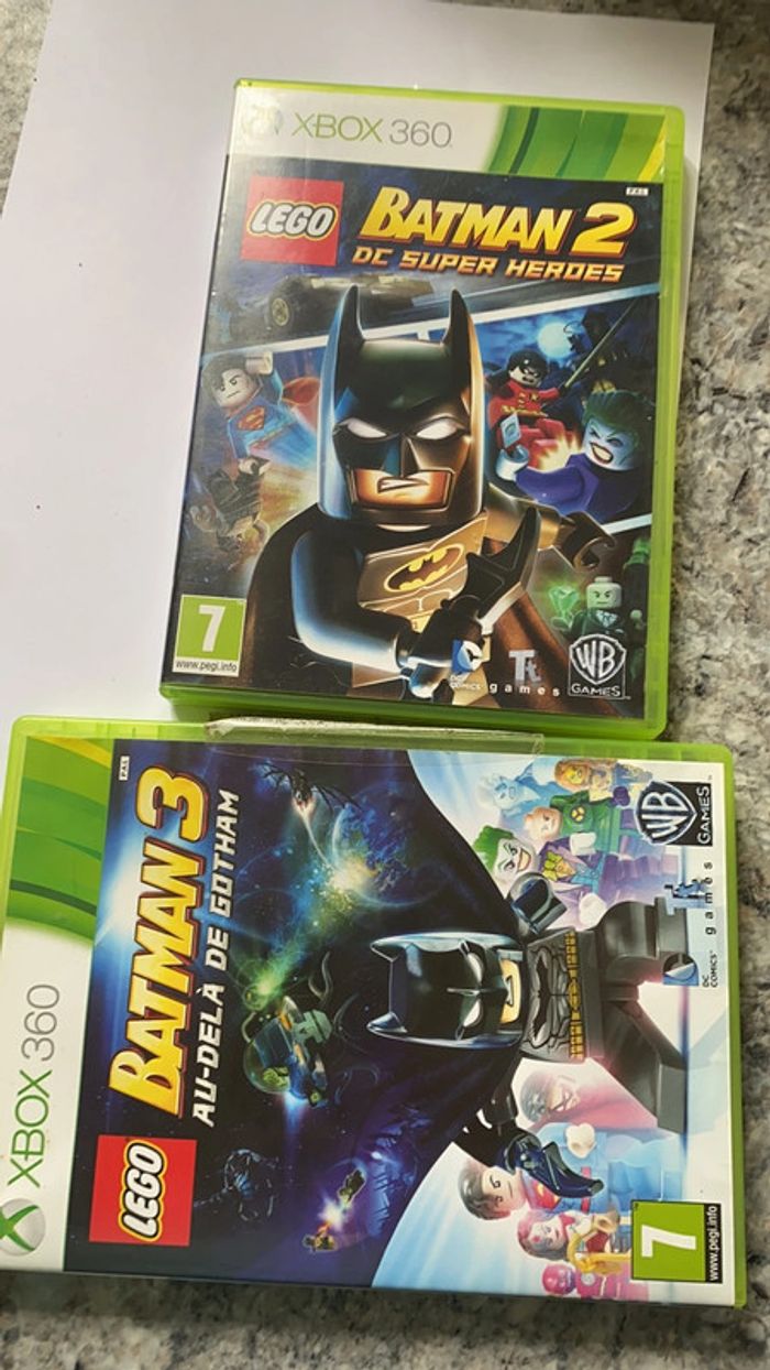 Lot de 2 jeux Xbox 360 Batman - photo numéro 3