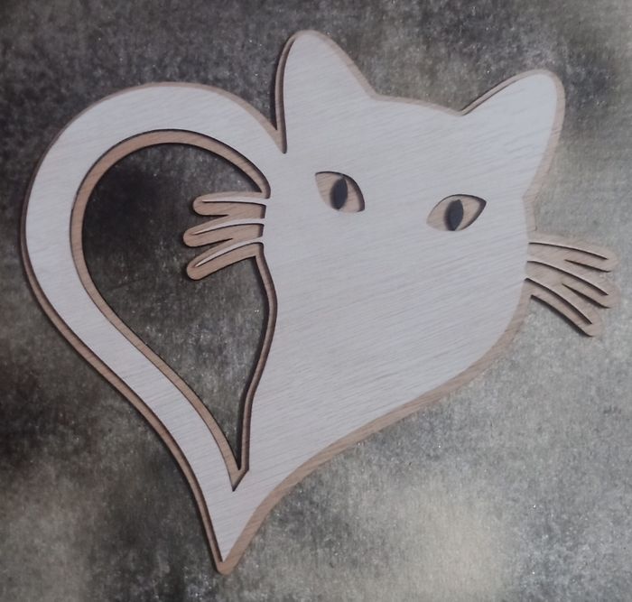Décoration murale chat