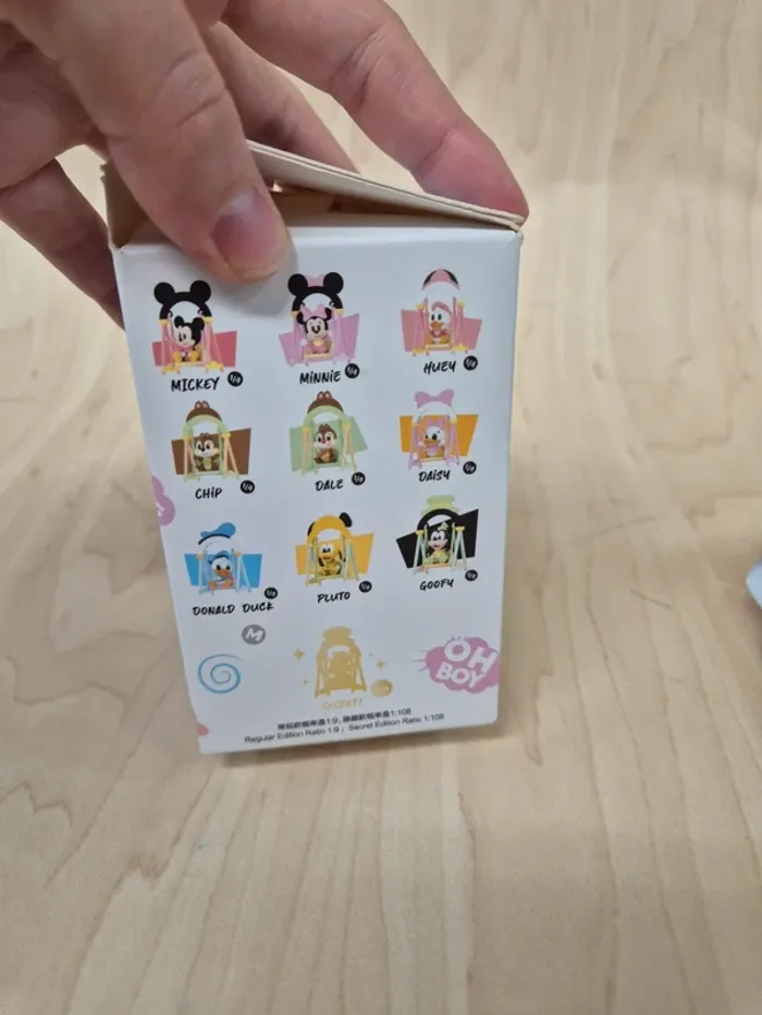 Figurine Pop Mart Disney Swing : Dale / Tac (Tic & Tac/ Chip'n Dale) - photo numéro 2