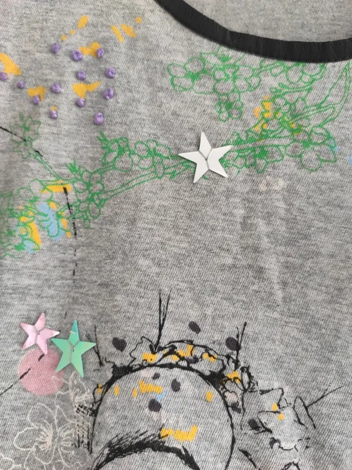 Débardeur Kookaï sequins et broderie - photo numéro 5