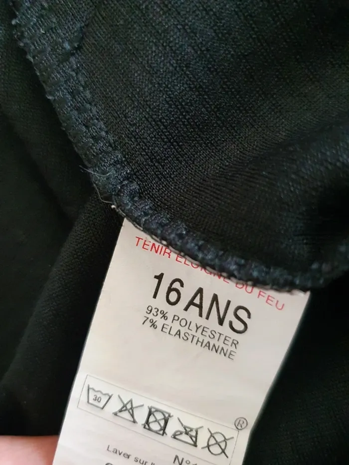 Veste noir FPC taille 16 ans - photo numéro 4